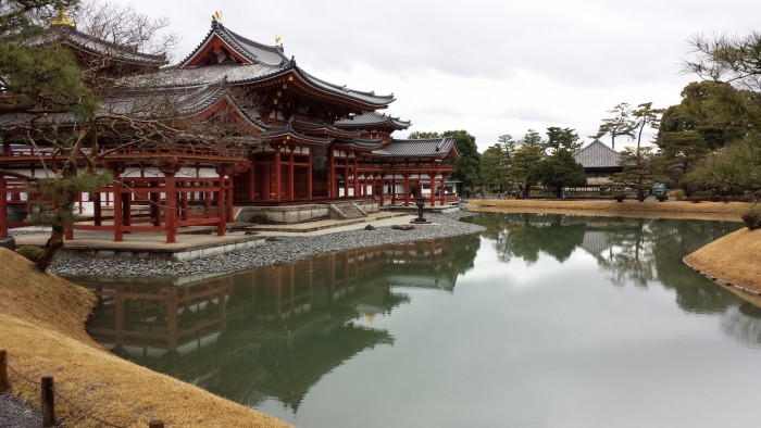 The Byodo-in temple in Uji